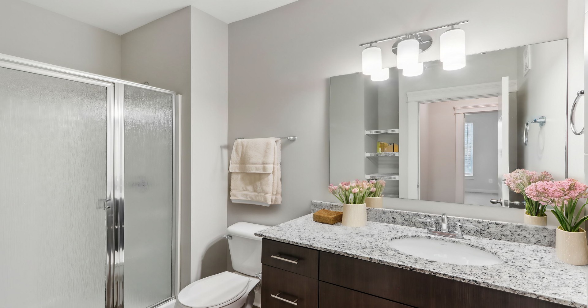 City Flats Walnut Bathroom